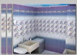 Panels for walls in the bathroom under tiles photo