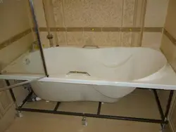 How to install a bathtub photo