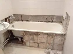 How to install a bathtub photo