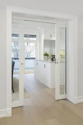 Stylish door to the kitchen photo