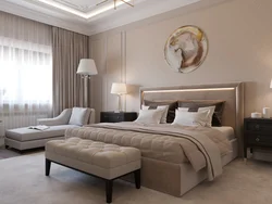 Beige sofa in the living room interior