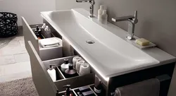 Photo of a washbasin in a bathroom