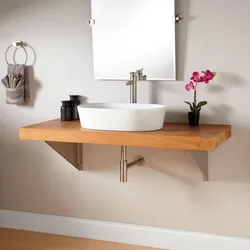 Photo of a washbasin in a bathroom