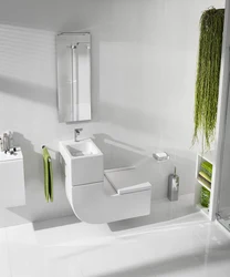 Bathroom Interior Hanging Sink