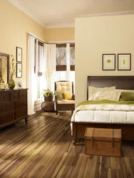 What Wallpaper To Choose For A Bedroom With Brown Furniture Photo