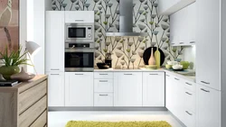 White Kitchen What Wallpaper Goes With Photo