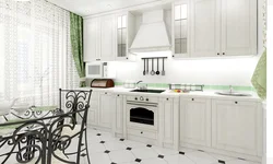 White kitchen what wallpaper goes with photo