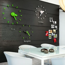 Wall Clock For The Kitchen In The Interior