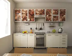 Прыгожа абклеіць кухню фота