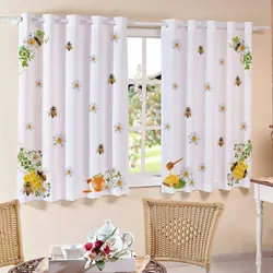 Sew curtains for the kitchen with your own hands photo