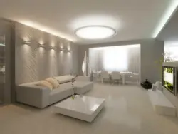 Интерьер света в гостиной фото