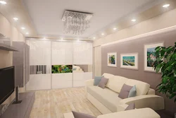 Living room design 21 sq m