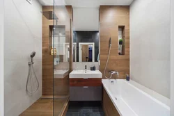 Bathroom design with shower 3 square meters