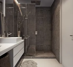 Bathroom design with shower 3 square meters