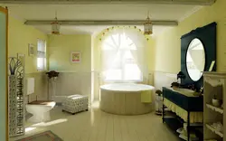Provence üslubunda vanna otağı dizaynı