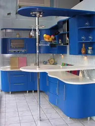 Кухонные Гарнитуры С Барной Стойкой Для Маленькой Кухни Угловые Фото