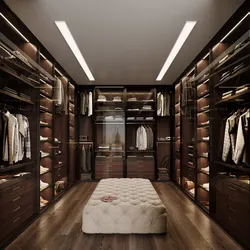 Bedroom design with dressing room