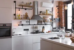 Close the pipe in the kitchen design