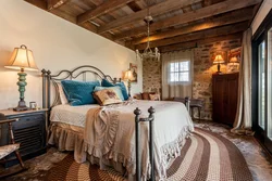 Rustic Bedrooms Photo Interior