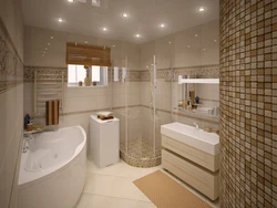 Bathroom design 5 sq m without toilet