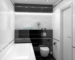 Black and white bath photo for small bathrooms