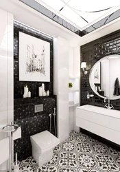 Black And White Bath Photo For Small Bathrooms