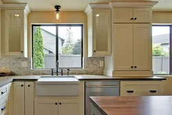 Kitchen work area interior