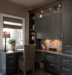 Kitchen work area interior