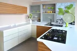 Интерьер кухни рабочей зоны