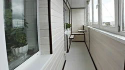 Photo of interior decoration of balconies and loggias photo
