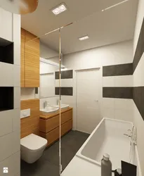 Bath Design With Toilet 2X2