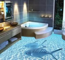 Ванна бөлмесінің интерьері 3D