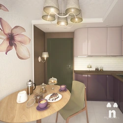 Wallpaper In Kitchens In Khrushchev Photo