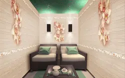Modern bathroom panels photo