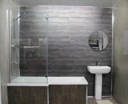 Modern bathroom panels photo