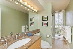 How to paint a bathroom with paint design photo