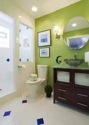 How to paint a bathroom with paint design photo