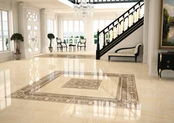 Living room tile floor design