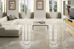 Living Room Tile Floor Design