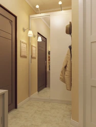 Hallway design 3 sq.m.