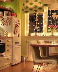 Photo Of How To Decorate The Kitchen For The New Year With Your Own Hands
