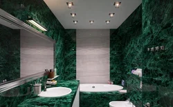 Photo of a bathroom in one color