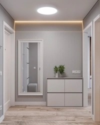 Hallway design in an apartment 8 sq m
