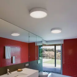 Bathroom ceiling lamp design