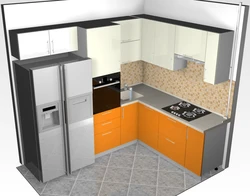 Kitchen layout photo angle