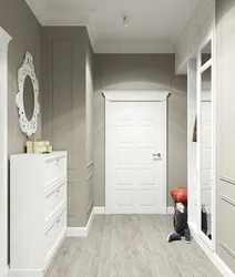 Photo Of Hallway Design With White Doors