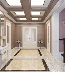 Interiors of hallways and halls