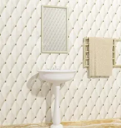 Moisture-resistant panels for the bathroom photo