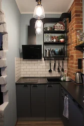Xruşşovdakı mətbəxdə loft dizaynı