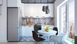 Xruşşovdakı mətbəxdə loft dizaynı